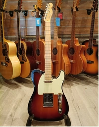 Used Fender American Deluxe Telecaster 3 Colour Sunburst (Includes Hard Case)