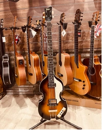 Used Hofner HCT-500/1 Contemporary Series Short-Scale Semi-Hollowbody Beatles Violin Bass (Includes Hard Case)