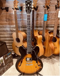 Used Tokai ES73 SB Traditional Series Semi-Hollowbody Electric Guitar Sunburst (Includes Gig Bag)