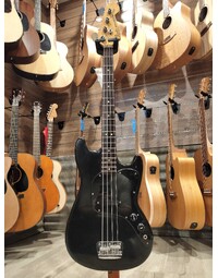 Used Fender 1978 Music Master Bass Black w/original case