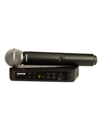 Shure SHR-BLX24S58K14 Wireless Handheld Cardioid Dynamic Vocal Mic System