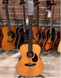 Used Eastman E10OM-TC Traditional Thermo-Cured Orchestra Solid Sitka/Rosewood Acoustic Guitar, Includes Hard Case. LR Baggs Installed