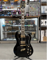 Used Guild S-100 Kim Thayil (Soundgarden) Signature Electric Guitar Polara Black (Includes Gig Bag)