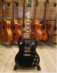 Used Tokai 2018 SG-58 Traditional Series SG-Style Electric Guitar Black (Includes Gig Bag)