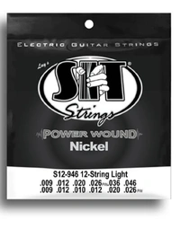 SIT Power Wound Nickel 12-String Light Electric Guitar String Set 9-46