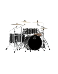 Mapex SR628XFB Saturn Maple/Walnut 5-Piece Studioease Shell Pack Satin Black