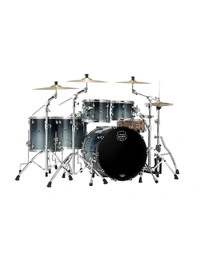 Mapex SR628XRJ Saturn Maple/Walnut 5-Piece Studioease Shell Pack Teal Blue Fade