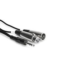 Hosa SRC203 Insert Cable, 1/4" TRS to Dual XLR, 3m