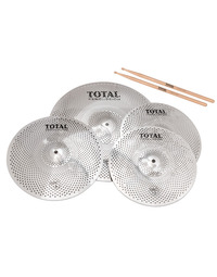 Total Percussion SRC50 Sound Reduction Cymbal Box Set 14HH-16C-20R