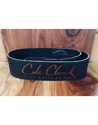 Cole Clark Deluxe Leather Strap Soft Black