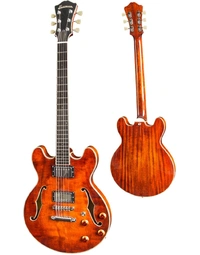 Eastman T184MX 14" Thinline Hollowbody Solid Maple/Mahogany Classic