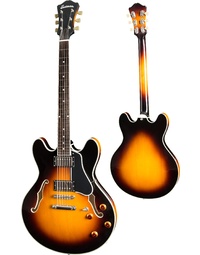 Eastman T386 Thinline Electric Guitar Sunburst