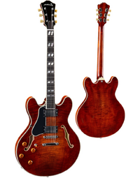 Eastman T486L Left-Handed 16" Deluxe Thinline Hollowbody Classic