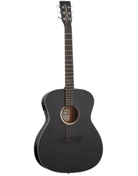 Tanglewood TB3-E Blackbird Orchestra Acoustic Guitar w/ Pickup Smokestack Black Satin
