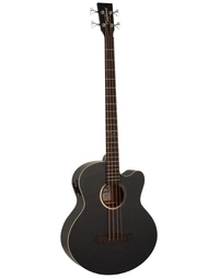 Tanglewood TB7AB-CE Blackbird Acoustic Bass w/ Pickup Smokestack Black Satin