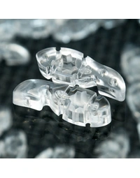 Tuner Fish Lug Locks Clear 24 Pack