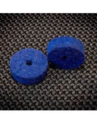 Tuner Fish Cymbal Felts Blue 10 Pack