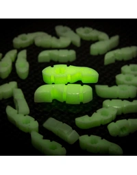 Tuner Fish Lug Locks Glow In The Dark 24 Pack