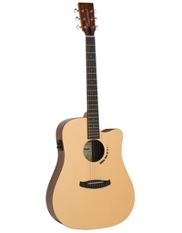 Tanglewood TM5-CE Metropolitan Dreadnought Acoustic Guitar w/ Pickup Natural Satin