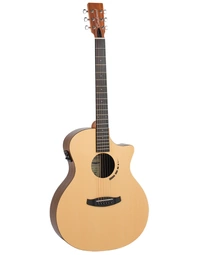 Tanglewood TM6-CE Metropolitan Auditorium Acoustic Guitar w/ Pickup Natural Satin