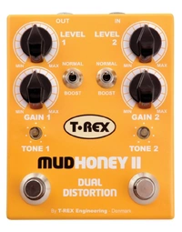 T-Rex Mudhoney II Dual Distortion/Fuzz Pedal
