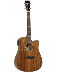 Tanglewood TW28CEXOV Winterleaf Exotic Dreadnought Ovangkol w/ Pickup