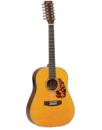 Tanglewood TW40-12SDANE Sundance Historic 12-String Dreadnought Solid Top w/ Pickup