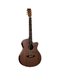 Tanglewood TW47RE Sundance Reserve All Solid Mahogany Super Folk w/ Pickup