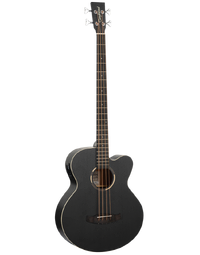 Tanglewood TWBBAB Blackbird Acoustic Bass w/ Pickup Smokestack Black Satin