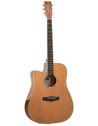 Tanglewood TWPRO5-CE-NA-LH Winterleaf Pro Solid Top Dreadnought Acoustic Left Handed w/Pickup