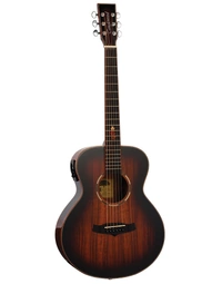 Tanglewood TWX1-E-K Winterleaf Pro Exotic Mini Solid Top Koa Veneer w/ Pickup