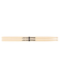 Promark TXPR5AW Hickory Pro-Round 5A Wood Tip Drumsticks
