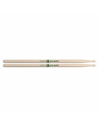 Promark TXR5AW Hickory 'The Natural' 5A Wood Tip Drumsticks