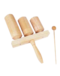 Mano Triple Guiro Tone Block