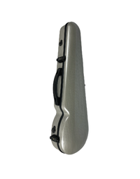 VIVO Shaped Viola Case Brushed Silver 15.5" - 16"