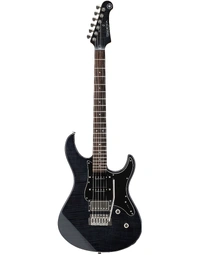 Yamaha PAC612VIIFM Pacifica Flame Maple Electric Guitar Translucent Black