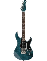 Yamaha PAC612VIIFM Pacifica Flame Maple Electric Guitar Indigo Blue