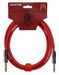 Valeton Premium Instrument Cable 3m Red