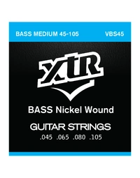 XTR Nickel Wound Long Scale Electric Bass Strings Medium 45-105