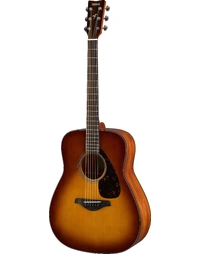 Yamaha FG800 SDB Solid Top Dreadnought Acoustic Guitar Sand Burst