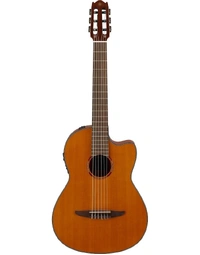 Yamaha NCX1C-NT NX Series Solid Top Classical Nylon String Guitar w/ Pickup Natural
