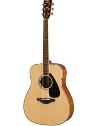 Yamaha FG820 NT Solid Top Dreadnought Acoustic Guitar Natural