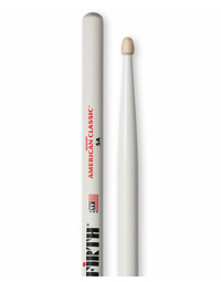 Vic Firth American Classic Wood Tip 5A w/ White Finish Drumsticks