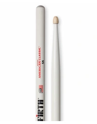 Vic Firth American Classic Wood Tip 5A w/ White Finish Drumsticks