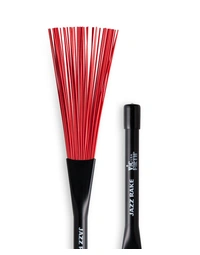 Vic Firth Brush - Jazz Rake  Red Plastic