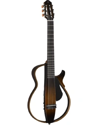 Yamaha SLG200N TBS Nylon String Silent Guitar w/ Pickup Tobacco Brown Sunburst
