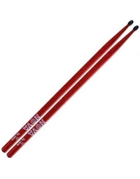 Vic Firth Nova 5BN Red Nylon Tip Drumsticks