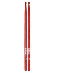 Vic Firth Nova 7A Red Wood Tip Drumsticks