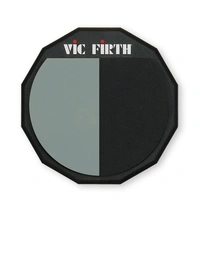 Vic Firth Practice Pad - Single Sided/Divided, 12"
