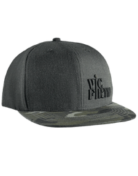Vic Firth Grey Camo 6 Panel Snapback Hat